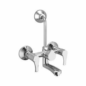 Wall Mixer with Bend Attachment For Overhead Shower