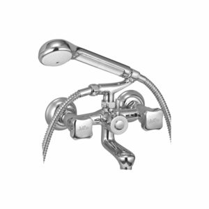 Wall Mixer with Telephonic Shower Arrangement