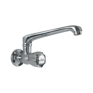 Sink Cock with Casted Swivel Spout - J16